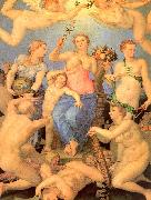 Agnolo Bronzino Allegory of Happiness oil